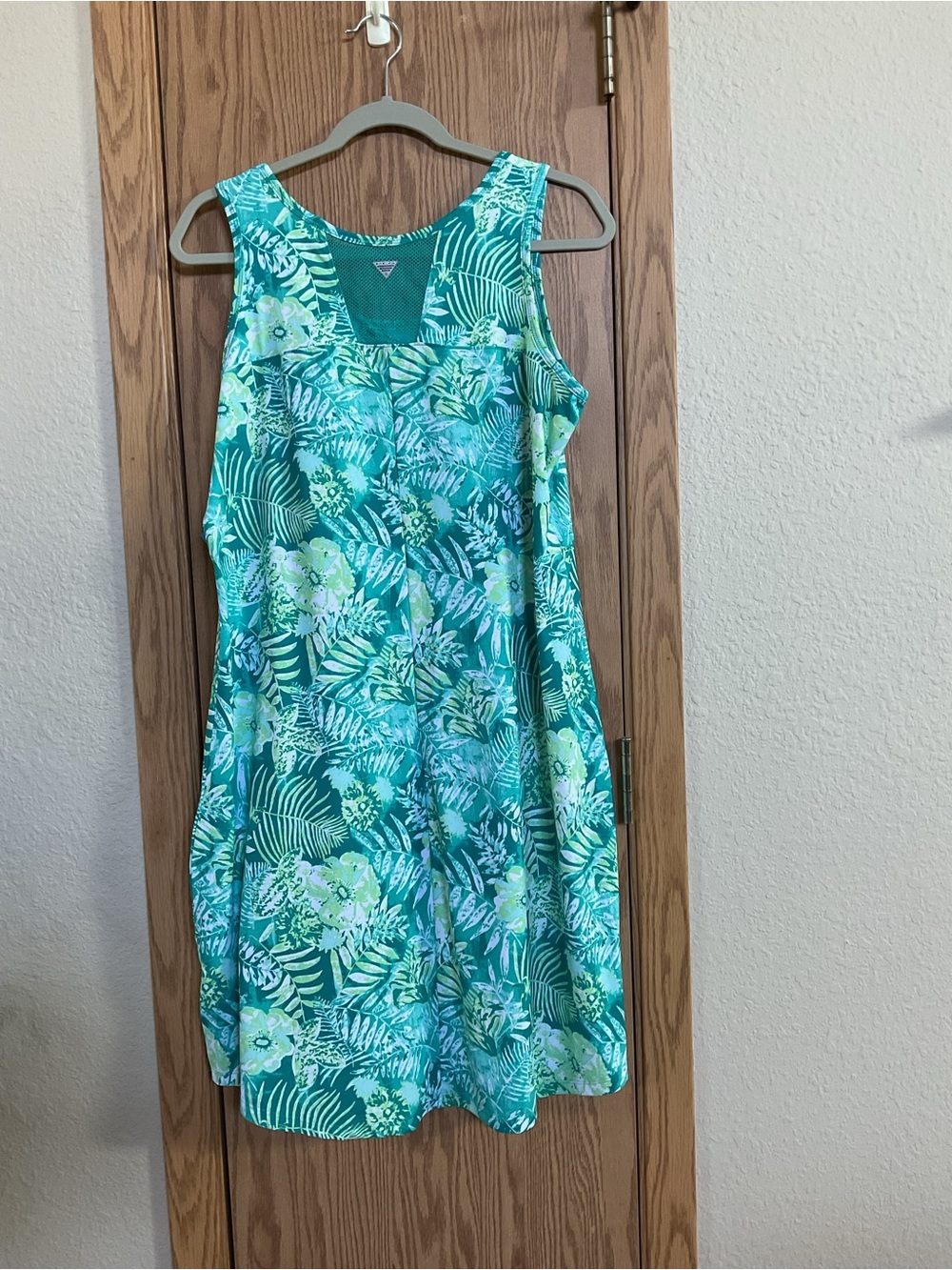 Columbia PFG Midway Bay Dress - Tropical Teal Print - XL - NWT - Picture 2 of 6